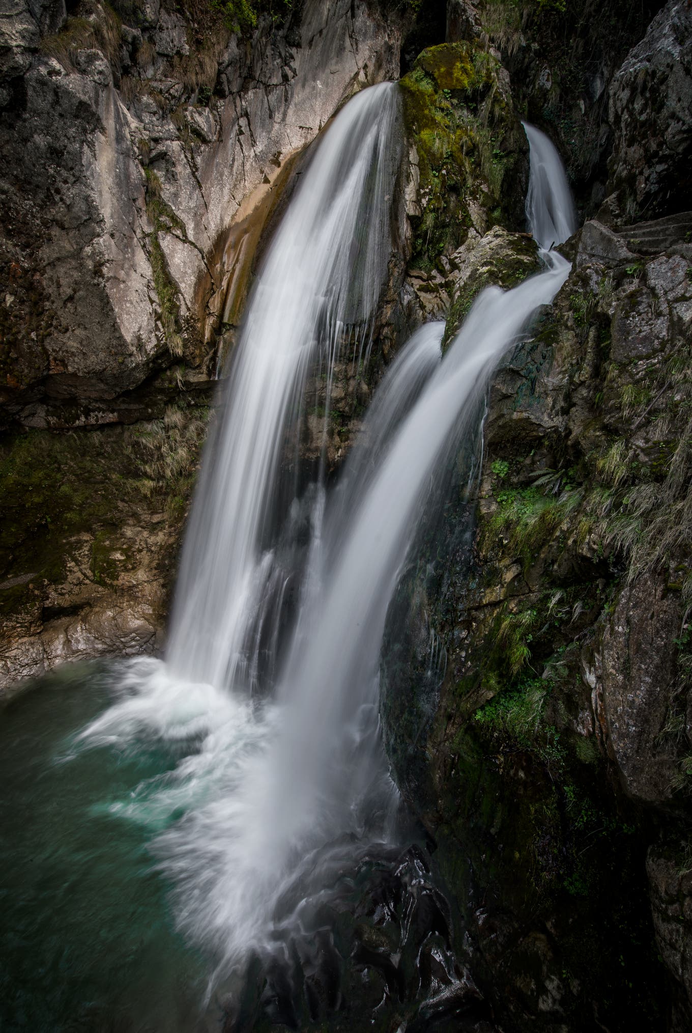 Wasserfall Rondo The Waterfall Der Wasserfall La Cascata Front Side Home